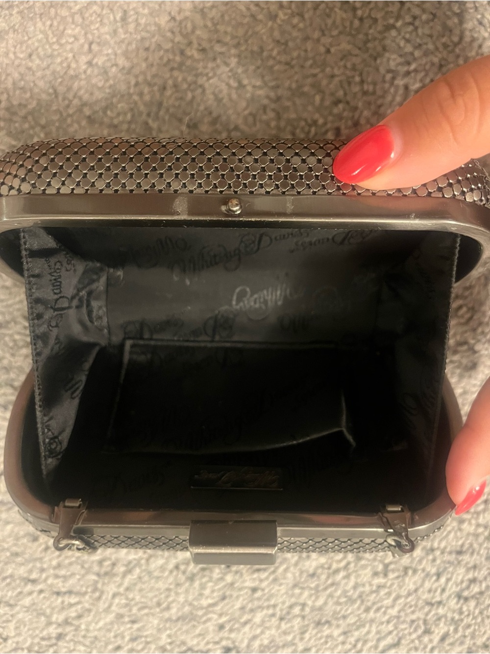 Whiting & Davis Clutch Shoulder bag - Picture 4 of 7